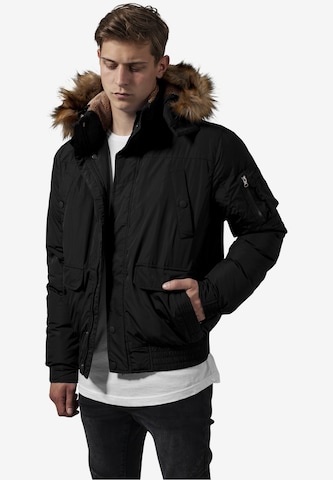 Urban Classics Jacke in Schwarz: predná strana