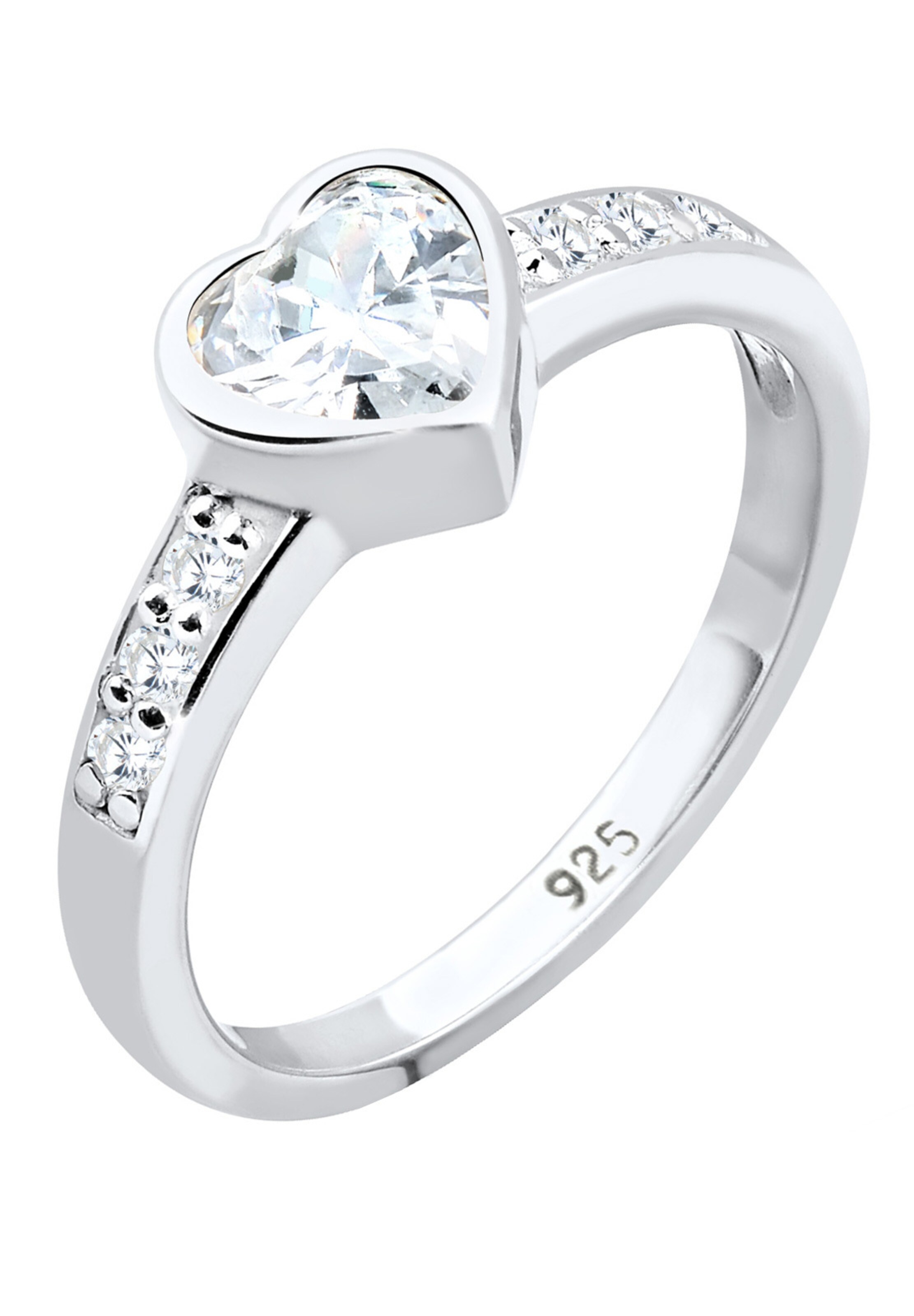 ELLI Ring in Zilver: voorkant