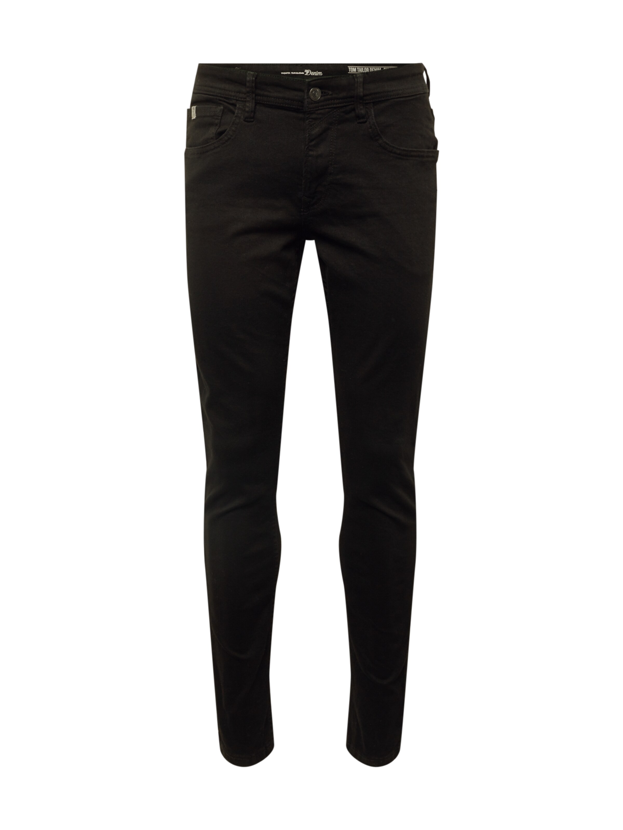 TOM TAILOR DENIM - Jeans 'CULVER' in de kleur Black denim