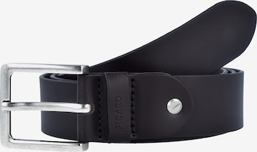 Ceinture Picard en noir : devant