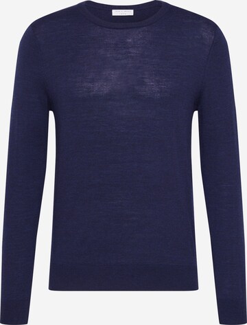 Tiger of Sweden Regular Fit Pullover  'Nichols' in Blau: predná strana