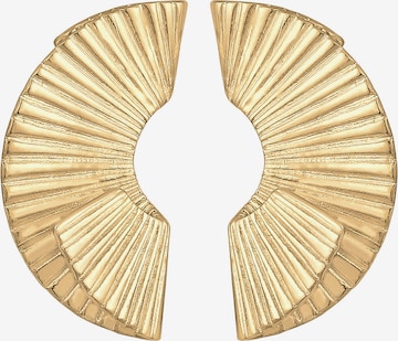 ELLI PREMIUM Earrings 'Organic' in Gold