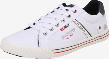 Dockers by Gerli Sneaker in Weiß: predná strana