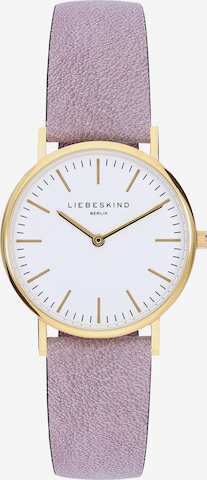 Liebeskind Berlin Analog Watch in Purple: front