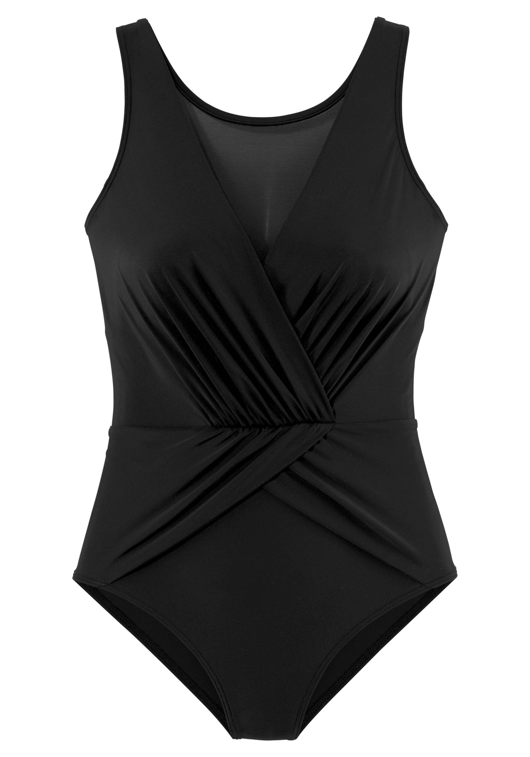 LASCANA - Badeanzug in schwarz