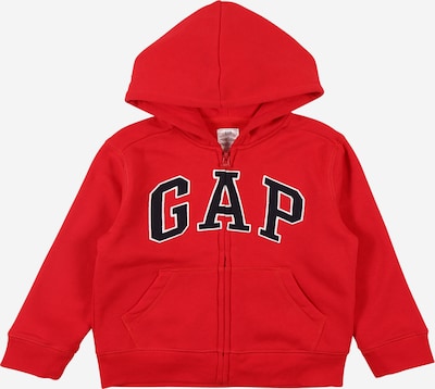 GAP Sweatjacke in navy / rot / weiß, Produktansicht