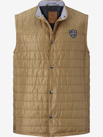 Charles Colby Vest 'Duke Liam' in Beige: front