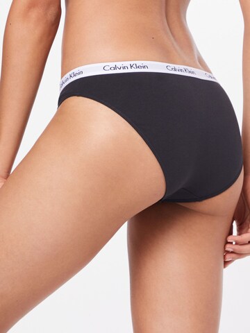 Slip de la Calvin Klein Underwear pe negru: spate