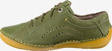 JOSEF SEIBEL Lace-Up Shoes 'Fergey 73' in Green