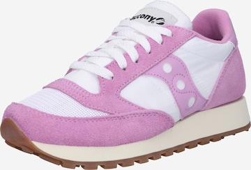 Baskets basses 'JAZZ ORIGINAL VINTAGE' saucony en rose : devant