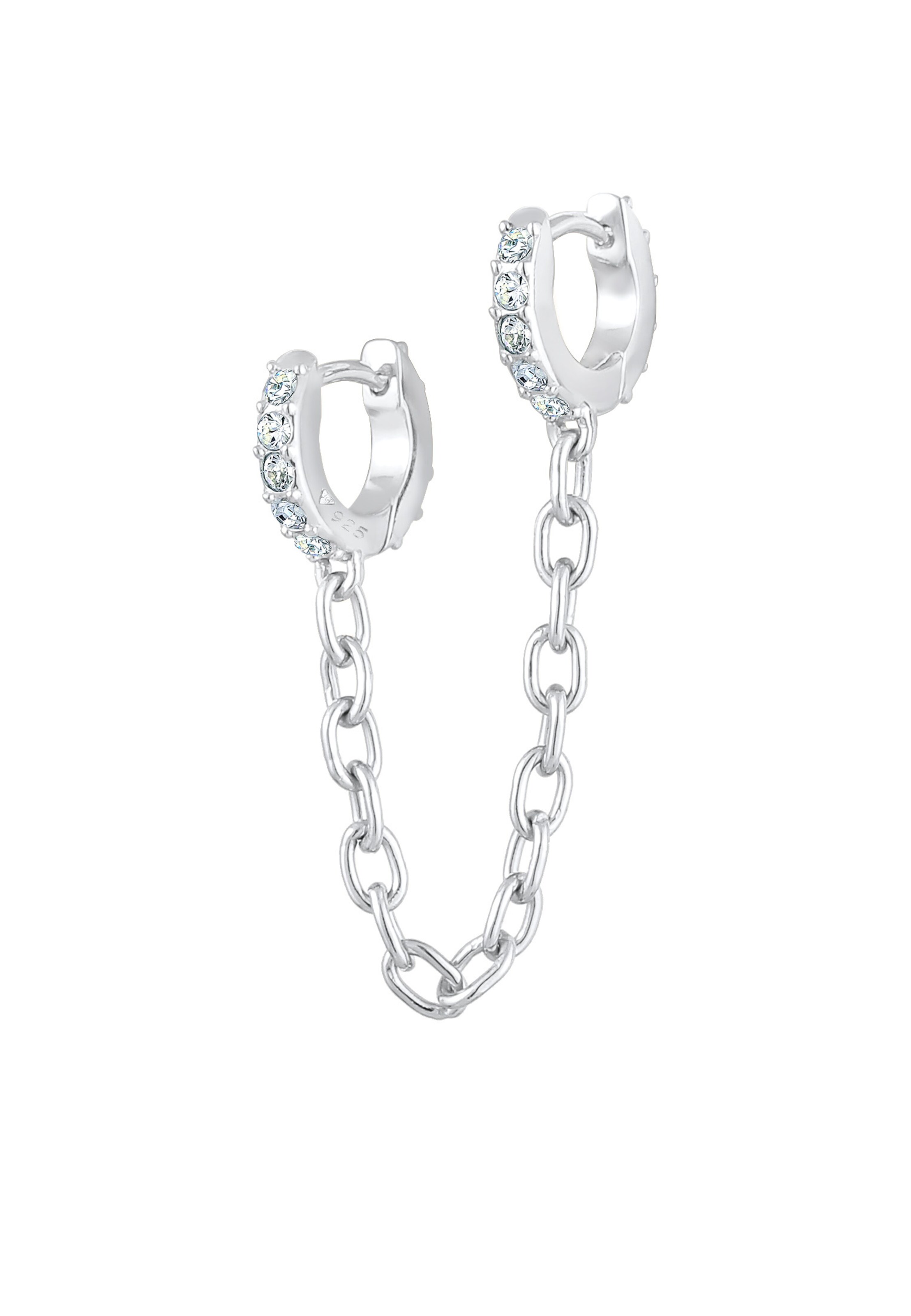 ELLI Oorbellen in Zilver: voorkant