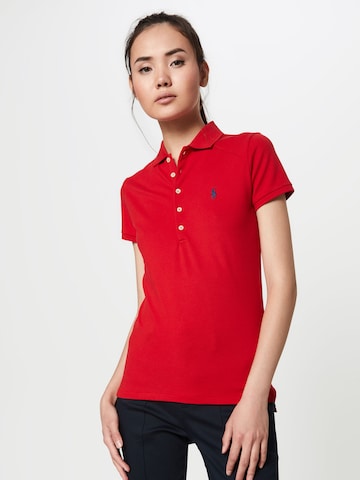 Polo Ralph Lauren Tričko 'JULIE' – červená: přední strana