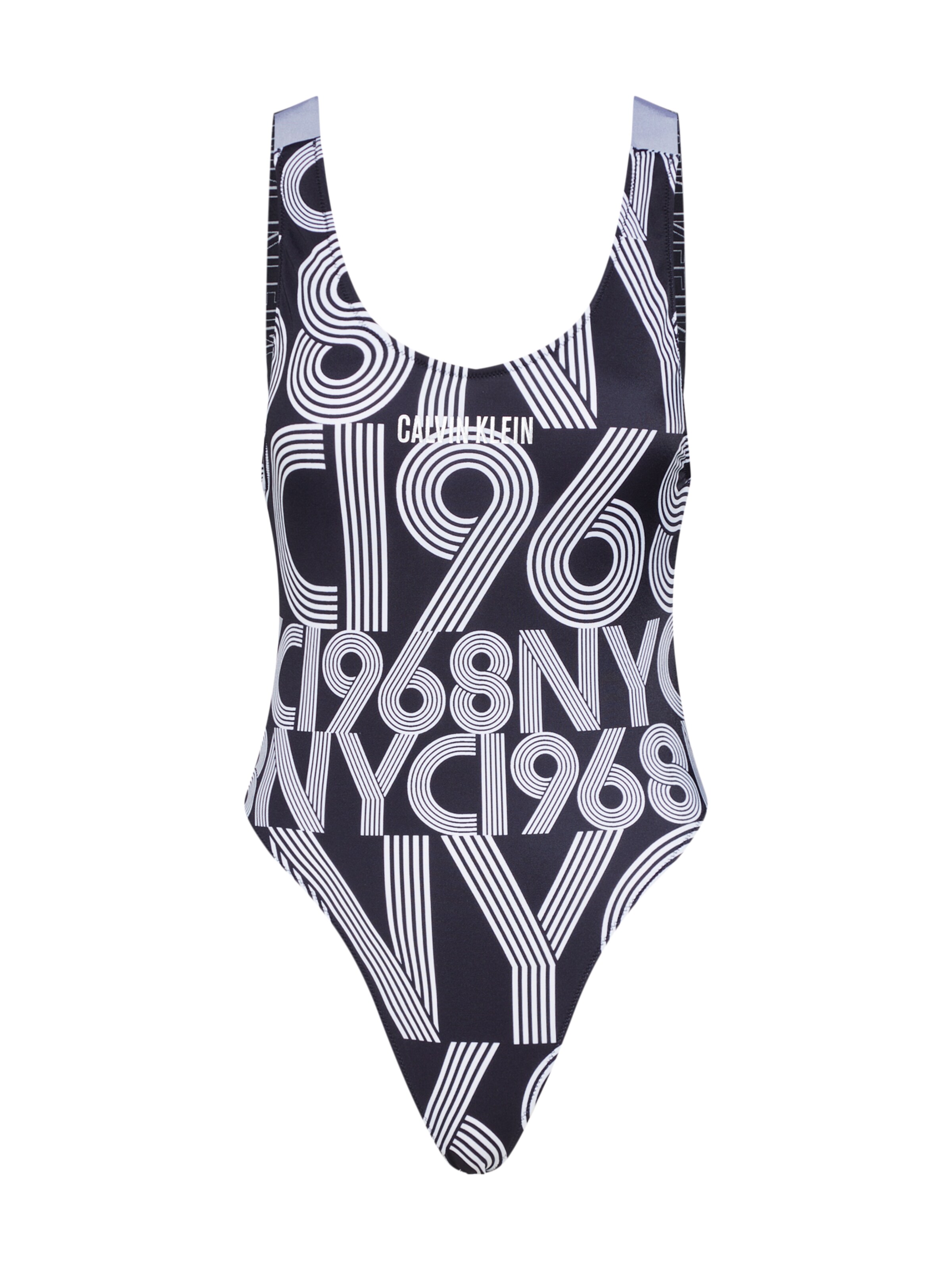 Calvin Klein Swimwear - Badpak in de kleur Zwart