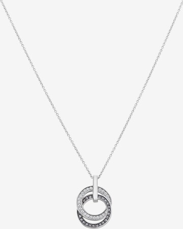 JETTE Necklace 'Swing' in Silver: front