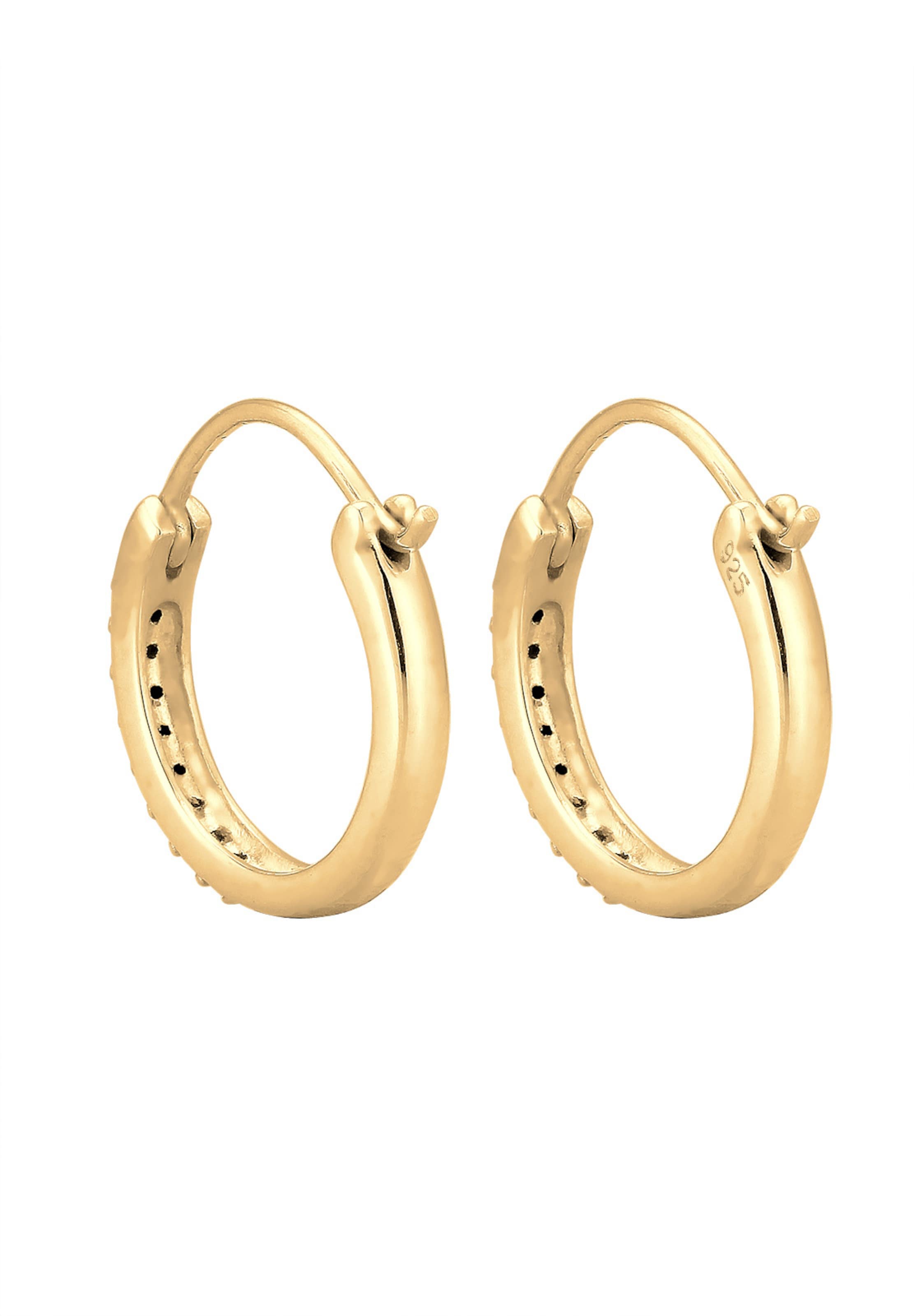 ELLI Oorbellen 'Regenbogen' in Goud