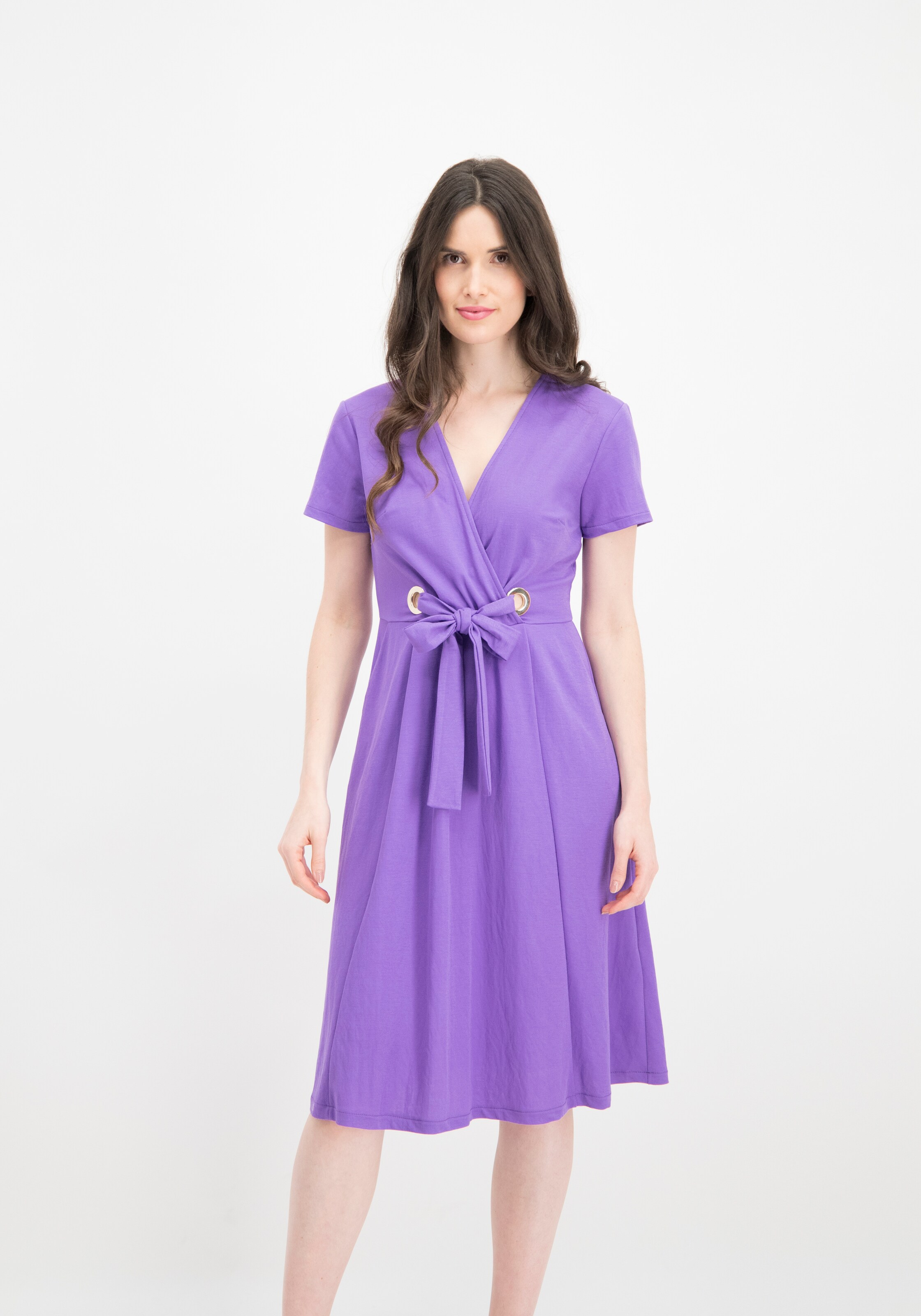 Frauen Große Größen Nicowa Kleid 'ANICEN' in Lila - TJ44322