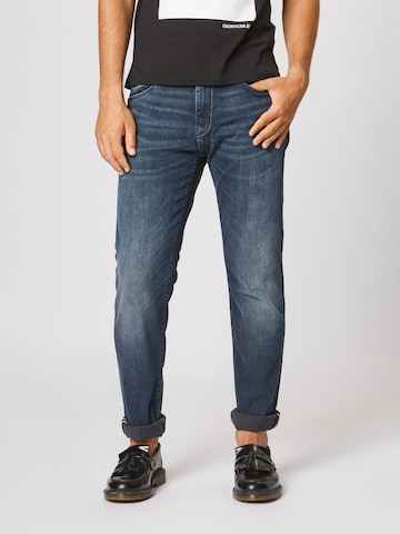 Mavi Slim fit Jeans 'Marcus' in Blue: front