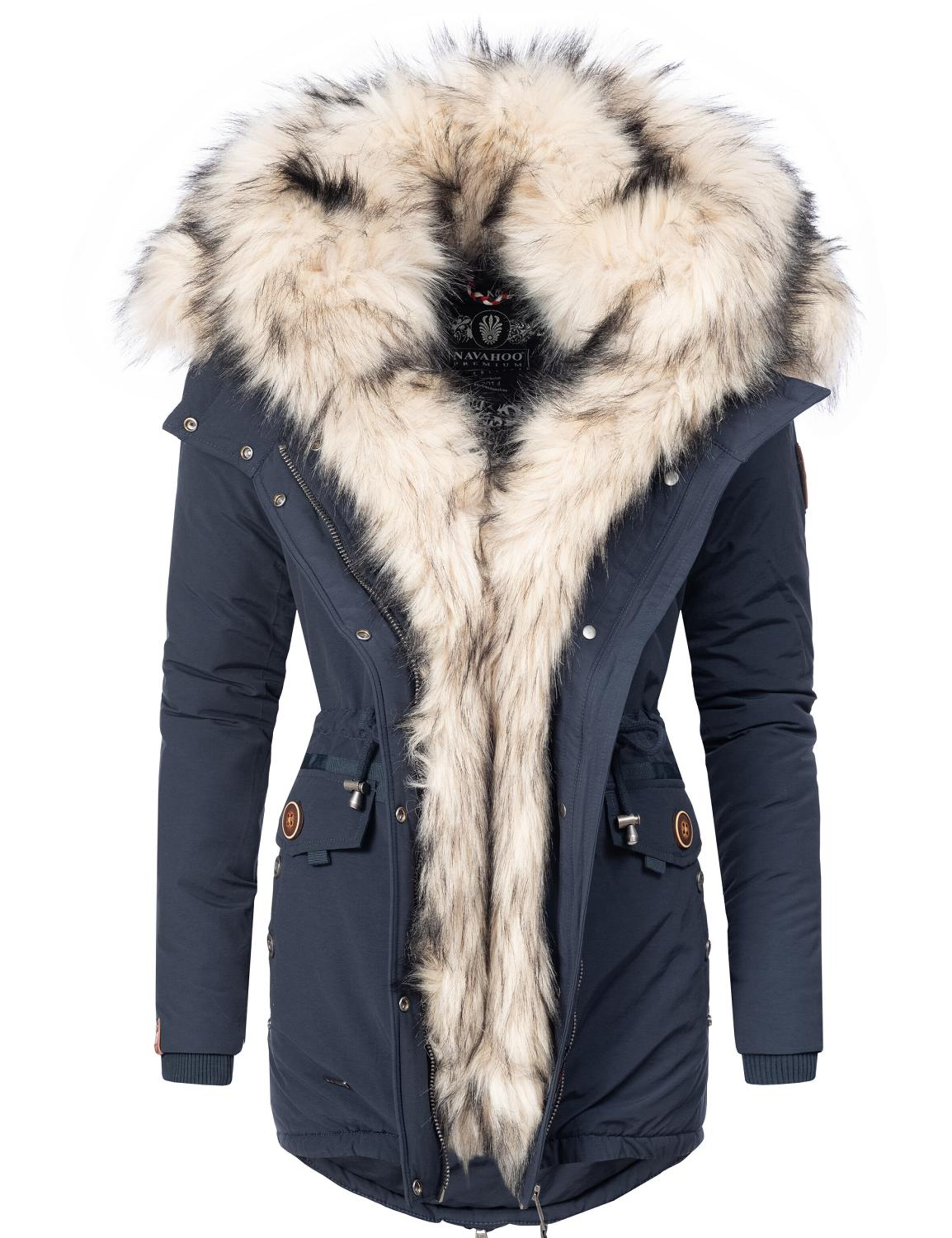 NAVAHOO Talvemantel 'Sweety', värv sinine