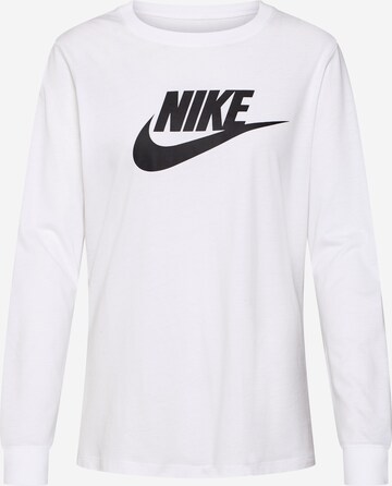 Nike Sportswear Shirt in White: front