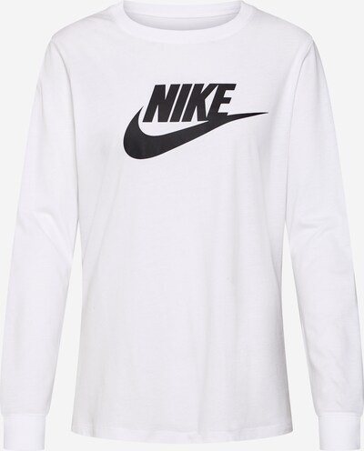 Nike Sportswear T-Krekls, krāsa - melns / balts, Preces skats