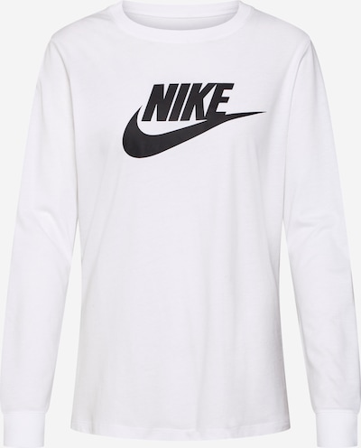 Nike Sportswear Camiseta en negro / blanco, Vista del producto