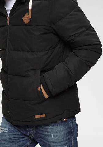 Bruno Banani Jacke in Schwarz