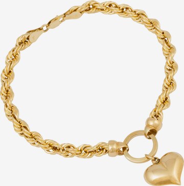 FIRETTI Bracelet 'Herz' in Gold: front