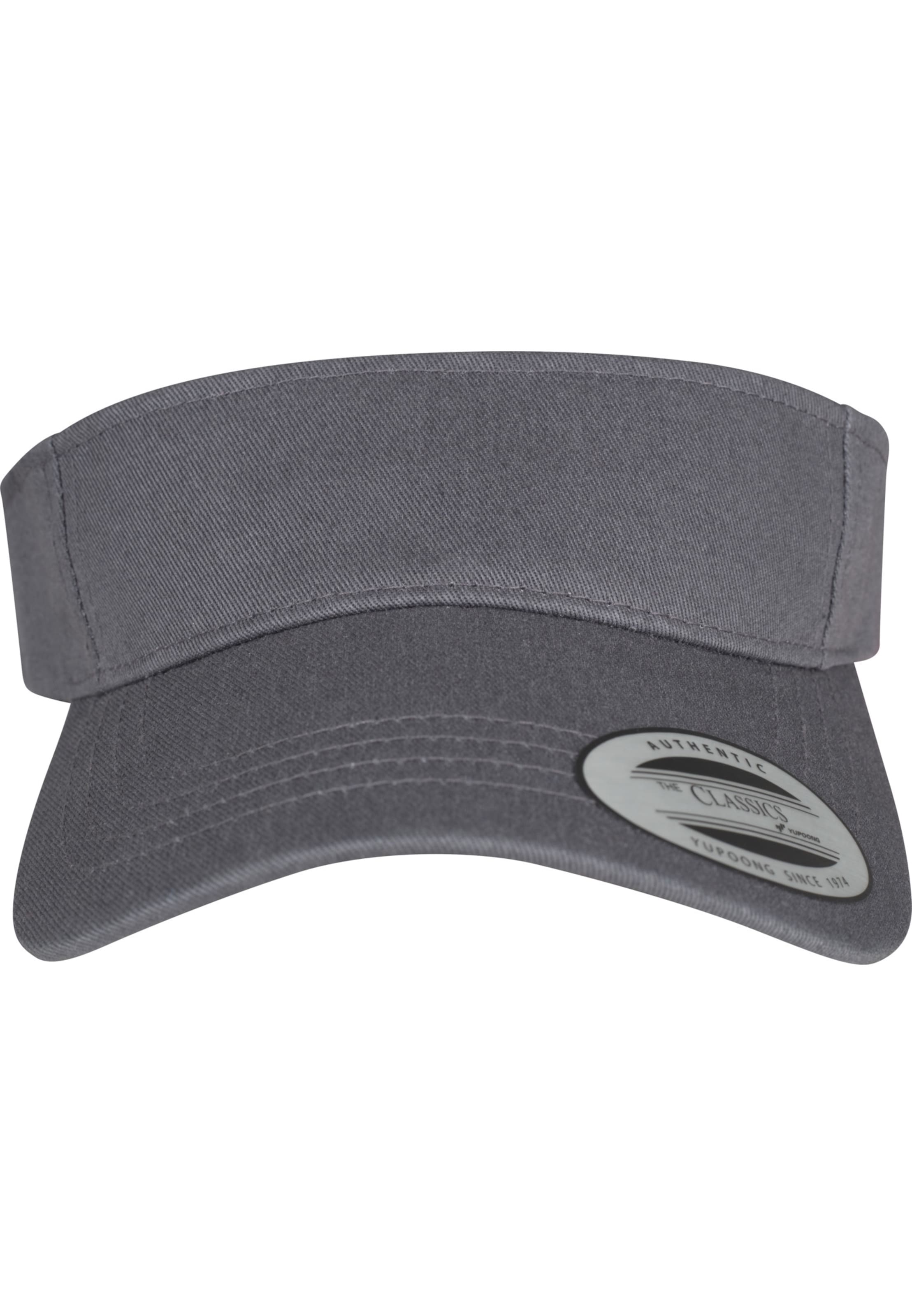 Flexfit Cap 'Curved Visor' in Grey