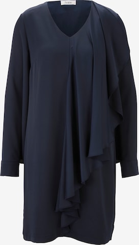 Robe heine en bleu : devant