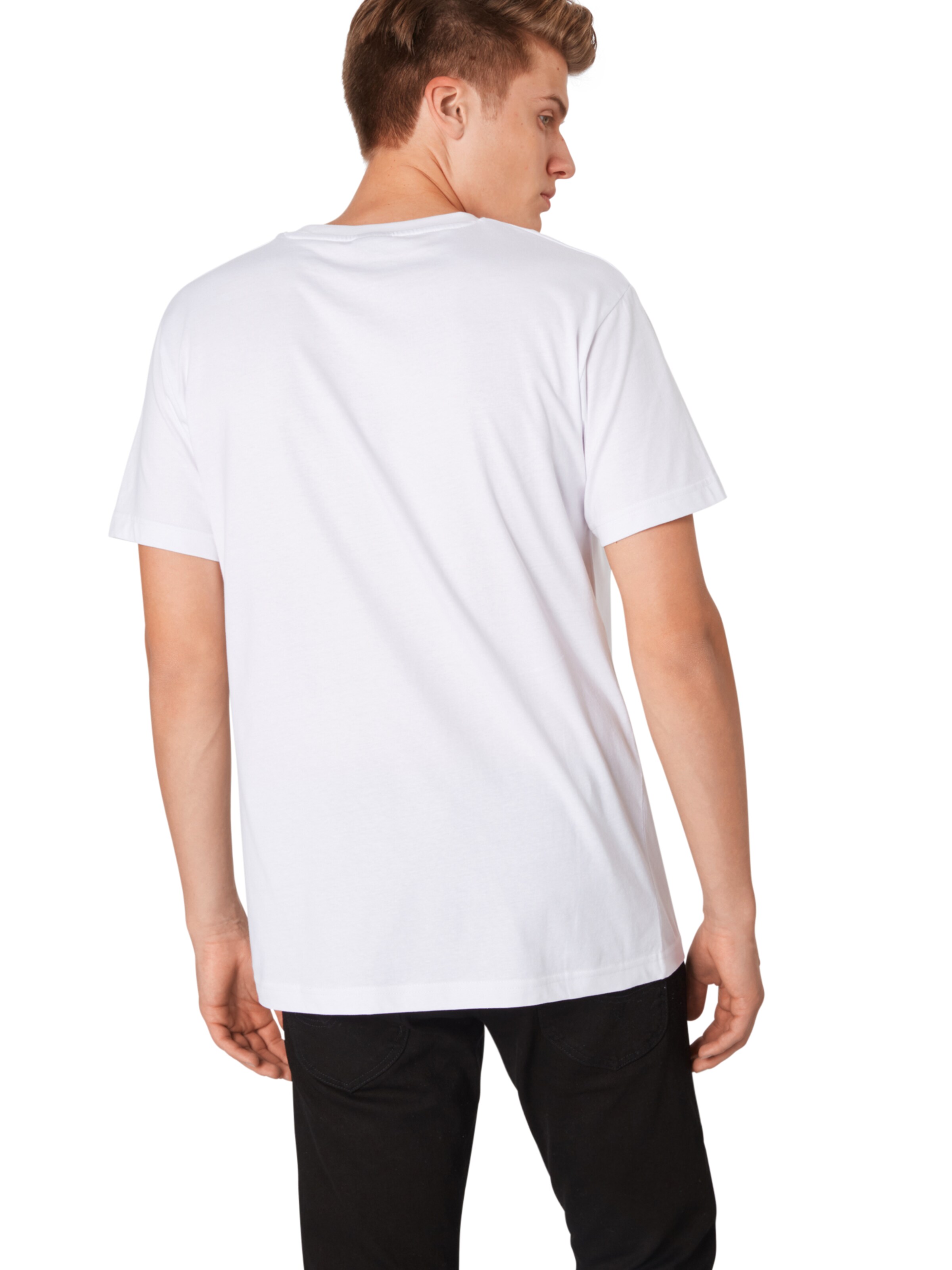 Mister Tee Shirt 'Fake Love' in White