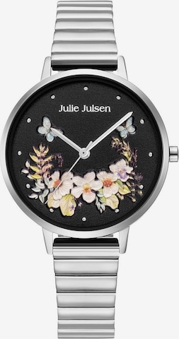 Julie Julsen Uhr 'mit Wechselband' in Silber: predná strana