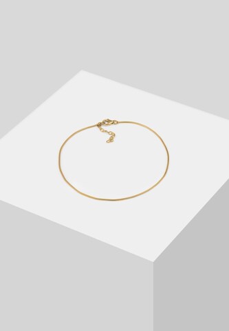 ELLI Fußschmuck Basic Kette in Gold