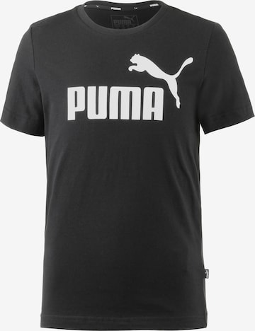 PUMA T-shirt i svart: framsida