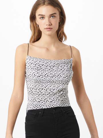 Miss Selfridge Top in Weiß: predná strana