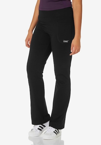 VENICE BEACH Bootcut Jazzpants in Schwarz: predná strana