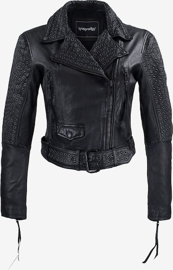 trueprodigy Veste mi-saison 'Raven' en noir, Vue avec produit