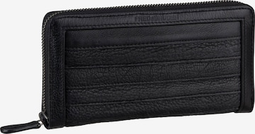 FREDsBRUDER Wallet 'Gürteltier Big' in Black: front