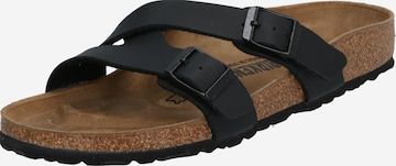 BIRKENSTOCK Mules 'Yao' in Black: front