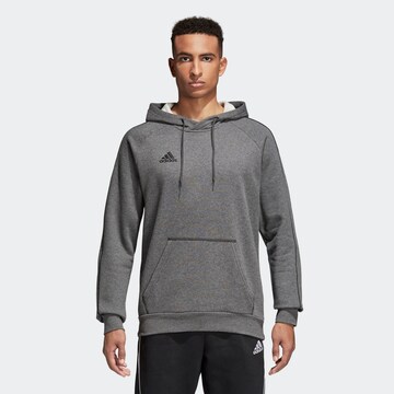 ADIDAS SPORTSWEARSportska sweater majica 'Core 18' - siva boja: prednji dio