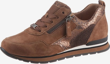 GABOR Sneakers laag in Bruin: voorkant