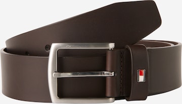 Ceinture 'New Denton' TOMMY HILFIGER en marron : devant