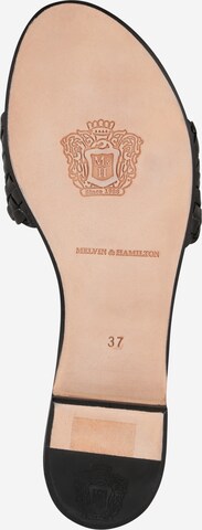 MELVIN & HAMILTON Pantolette 'Hanna 26' i svart: botten
