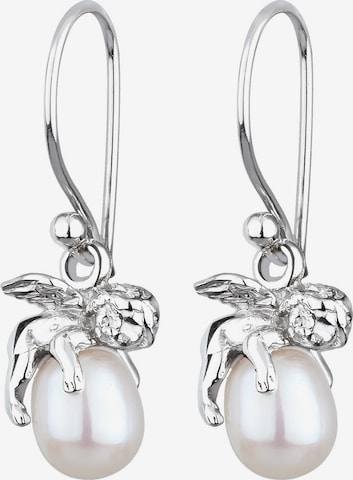 ELLI Earrings 'Engel' in Silver: front