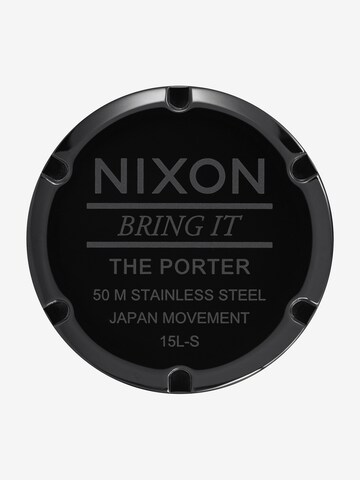 Orologio analogico di Nixon in nero