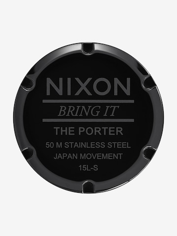 Nixon Analogt ur i sort