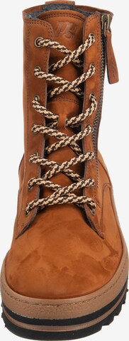 Paul Green Lace-Up Ankle Boots in Brown