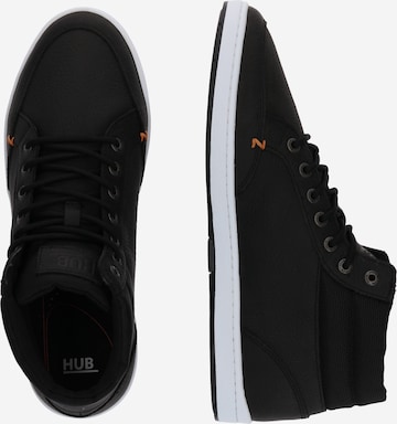 HUB High-top trainers 'Industry 2.0' in Black: side