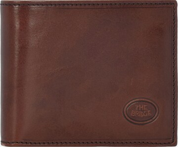 The Bridge Wallet 'Story Uomo' in Brown: front