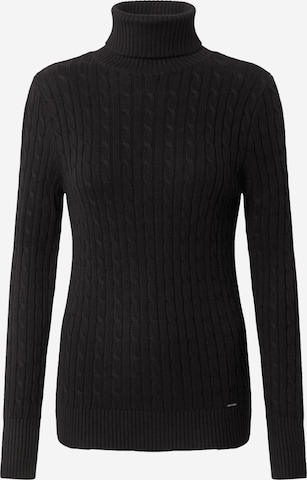 Superdry Pullover 'Croyde Cable' in Schwarz: predná strana