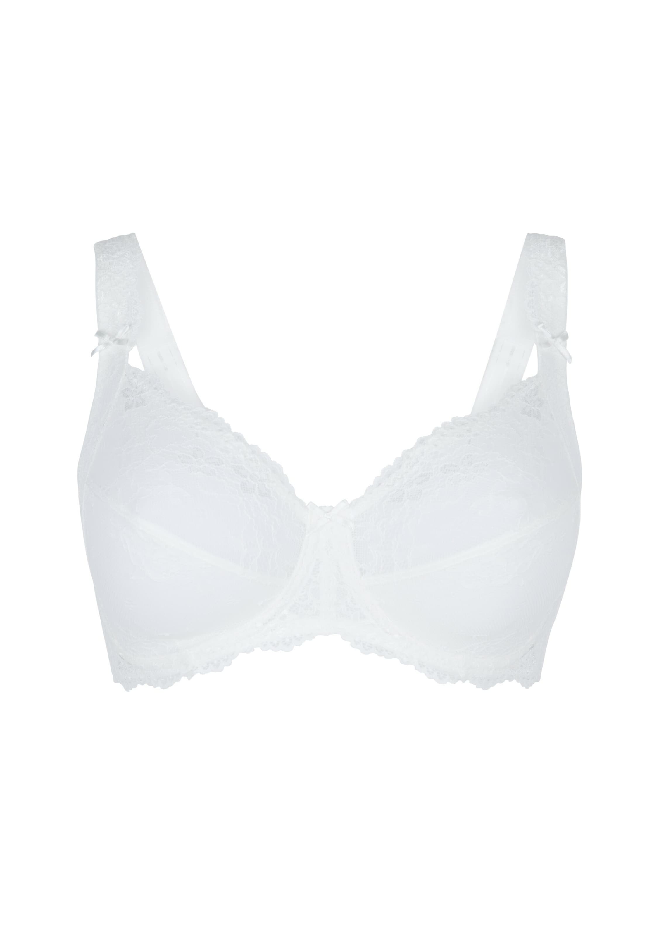 Minimiseur Soutien-gorge LingaDore en blanc : devant